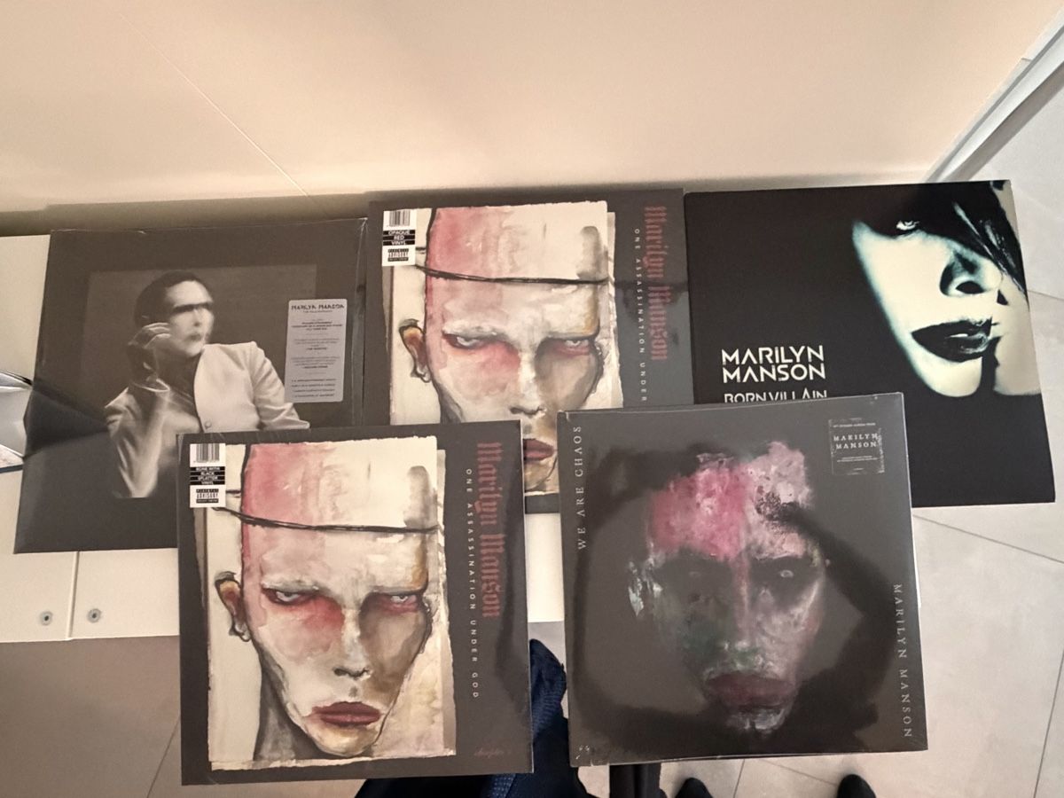 Dischi in vinile: Marilyn Manson Vinyl Set – Nuovo e nell'imballaggio originale da Härkingen venduto da cinemaster