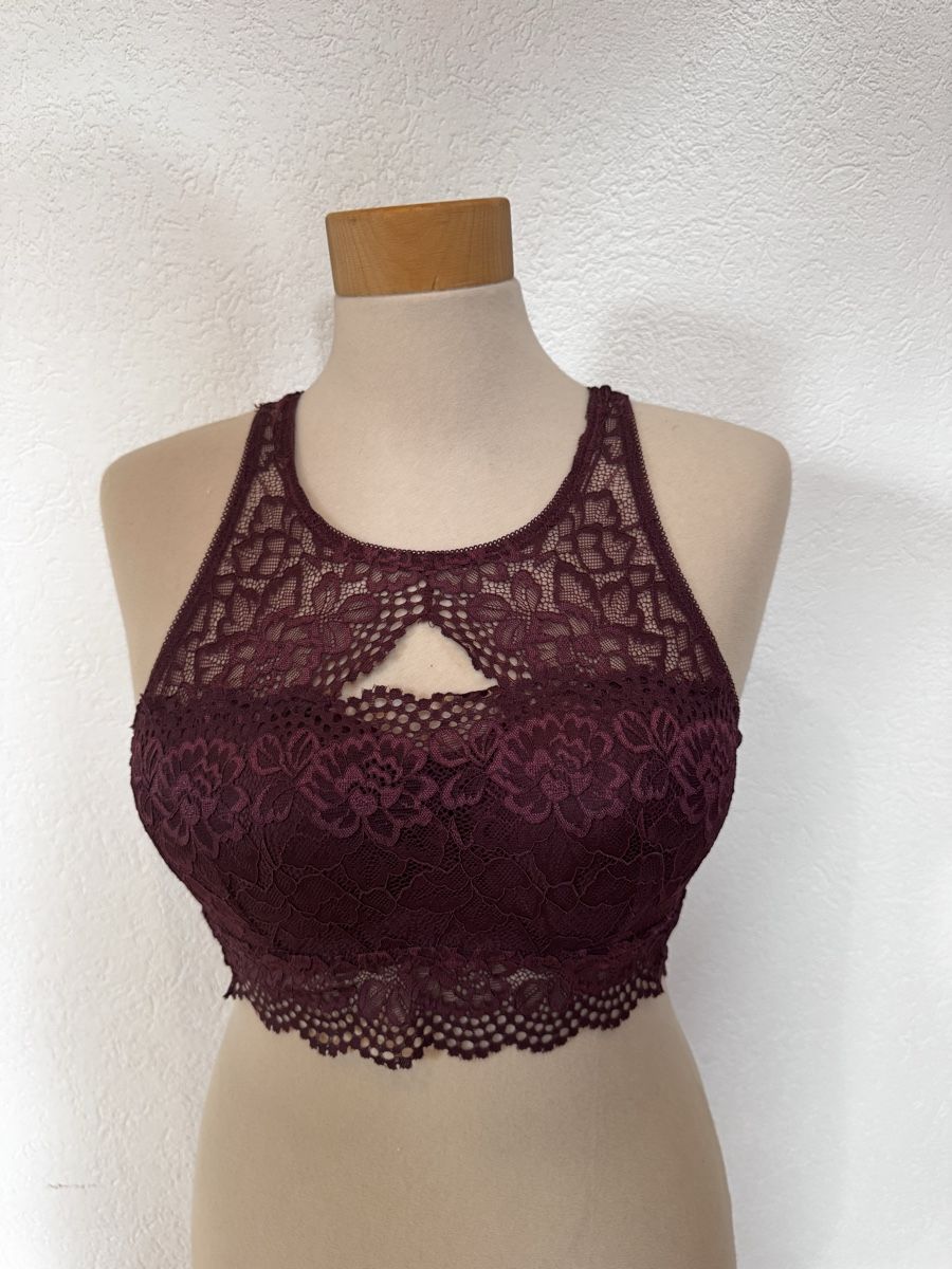 Top: Top / BH-Top / Spitzen-BH / Gr. S – Usato da Hünibach venduto da s.leptir 1