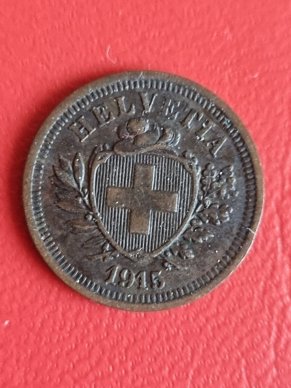 Tutti le monete: 1 RAPPEN SCHWEIZ - JAHR 1915 – Usato da Heimenschwand venduto da rog_p7h9