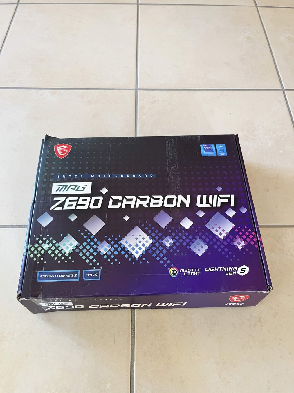 MSI Schede madri: MSI MPG Z690 CARBON WIFI – Nuovo e nell'imballaggio originale da Reconvilier venduto da alp_2zrn