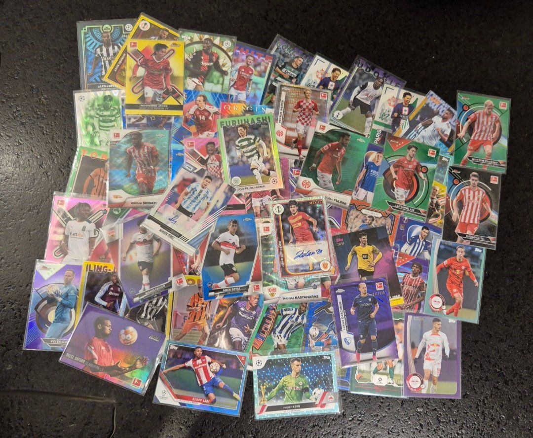 Topps Carte collezionabili: 60 Nummerierte & 2 Autos Lot - Topps & Panini – Nuovo (secondo la descrizione) da Burg AG venduto da Danoe