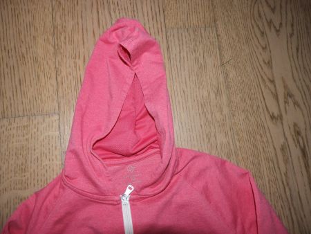 Gut erhaltene Sportjacke / Laufjacke, Pink, Grösse 152