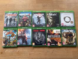10 Xbox One Games Bundle – Fallout 4, Far Cry, Battlefield..