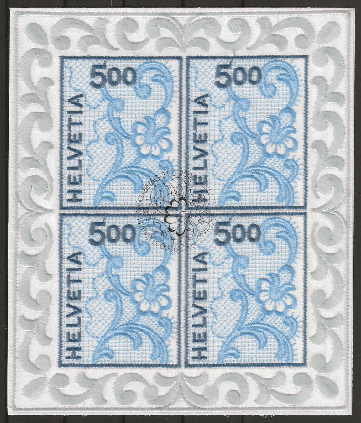 Tutti i francobolli: Strickereibogen Nr. 999 : KP 200.-- – Usato da Gümligen venduto da Geniusbuy