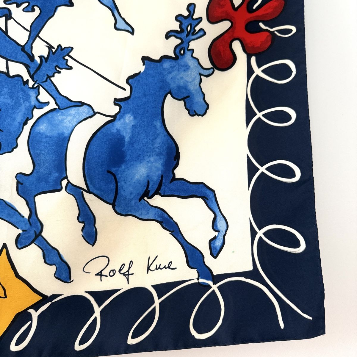 Foulard & Sciarpe: ROLF KNIE Silk Scarf – Nuovo (secondo la descrizione) da Emmen venduto da Nightingale_2022 1