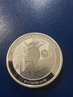 Australische Kookaburra 2014 1 Unze 999 Silber Münze