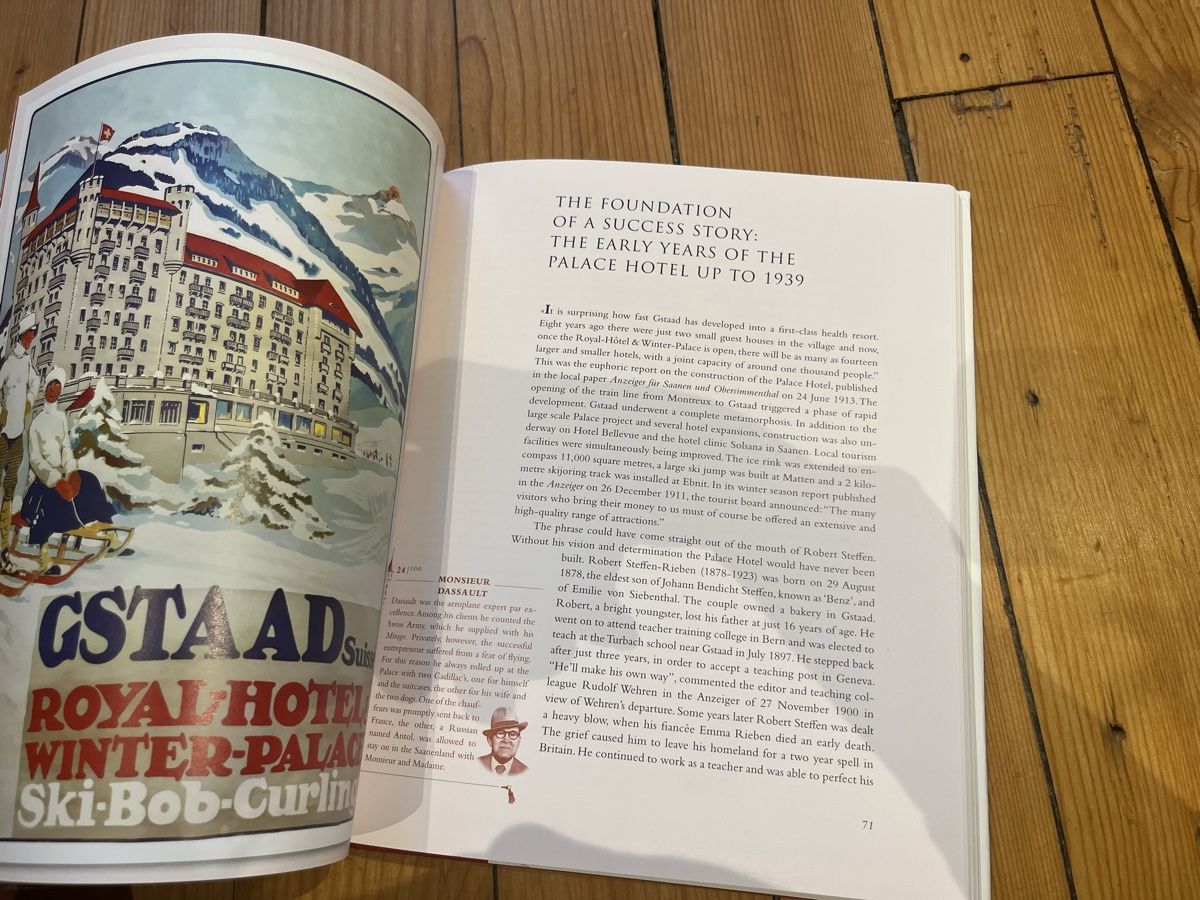 Libri: 100 Years Gstaad Palace Buch Orell Füssli – Usato da Schönenwerd venduto da Phipsz 6