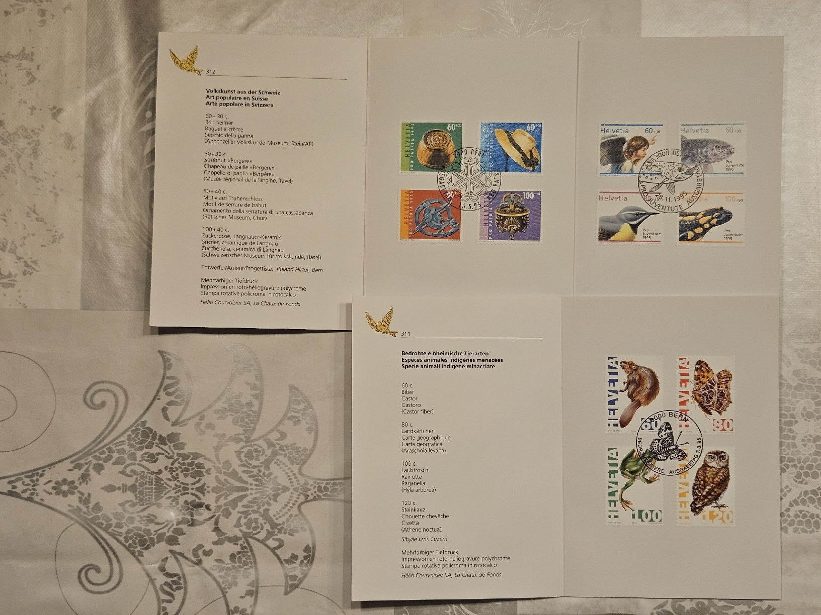 Tous les timbres: Schweizer Briefmarken , Sondermarken 1995 – D'occasion à Wil ZH par Bossi73 3