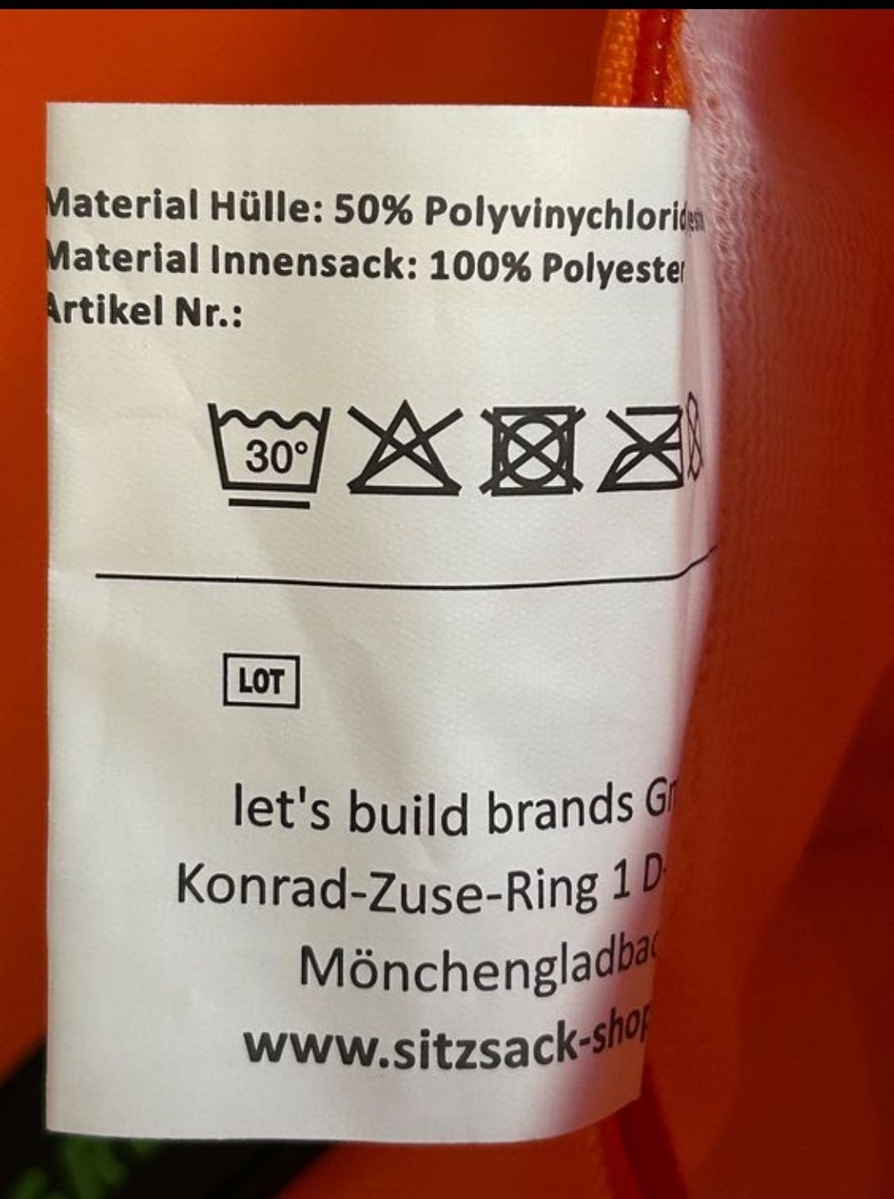 Poltrone: Basketball 🏀 Sitzsack – Nuovo e nell'imballaggio originale da Frauenfeld venduto da berk39 3