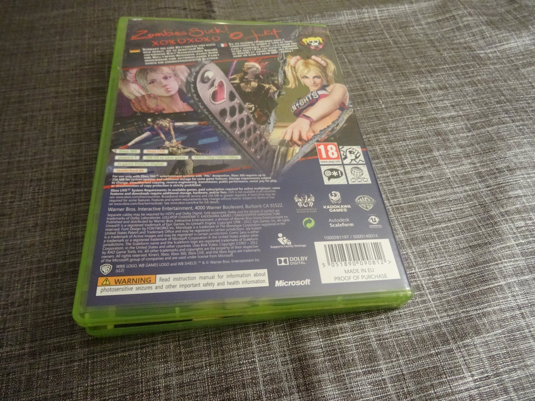 Microsoft Giochi: Xbox 360 - Lollipop Chainsaw – Usato da Olten venduto da Disc-Ausverkauf 2