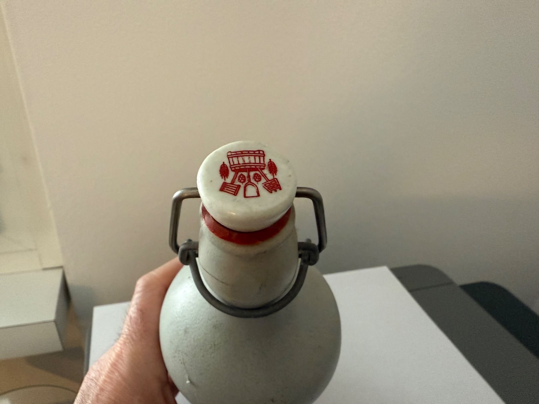 Bottiglie: Keramik Flasche St. Sebastiaan  🍺 – Usato da Gossau SG venduto da SammlerLarium 2