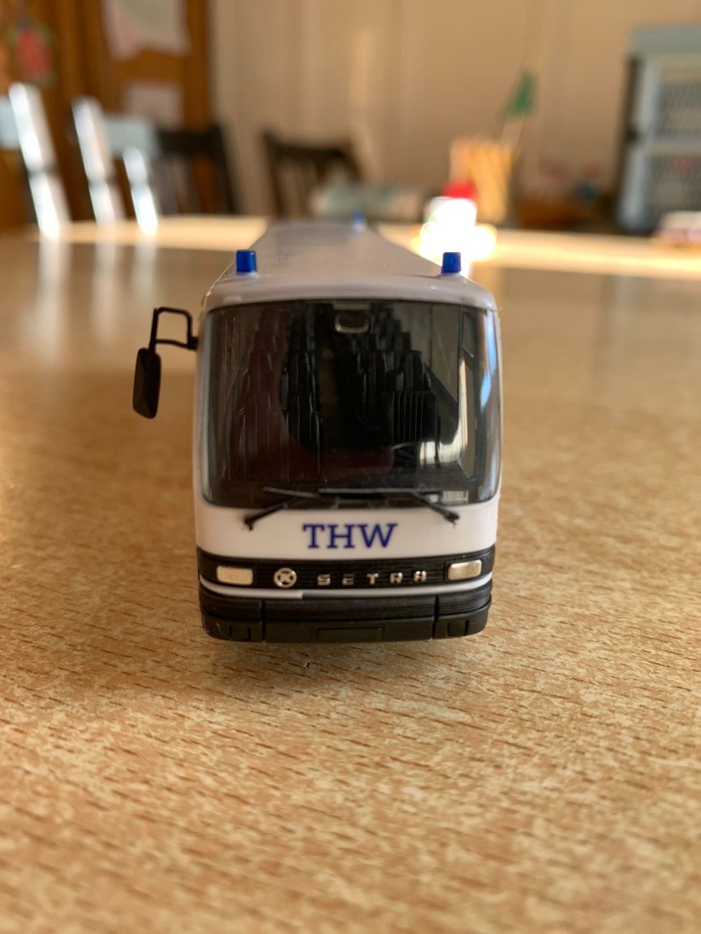 Modellini di ferrovie: Setra "THW Technisches Hilfswerk" – Usato da Flums venduto da finn1975 2