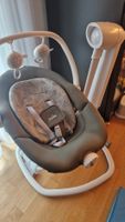 Babywippe Joie Serina 2in1 grün mit Musik und Bewegung