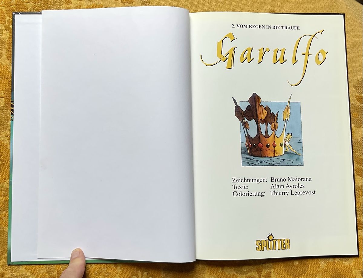 Fumetti: Garulfo Band Nr 2 von 1996 – Usato da Endingen venduto da nathan05 3