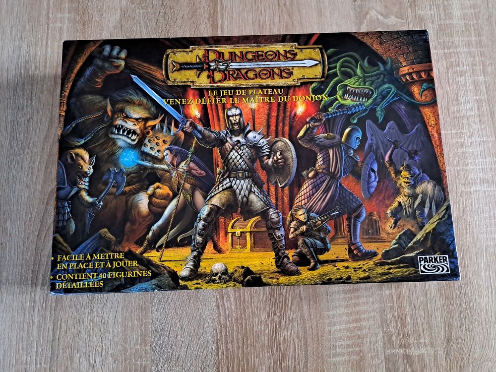 Dungeons & Dragons Le jeu de plateau (Parker French edition) | Board Game Version