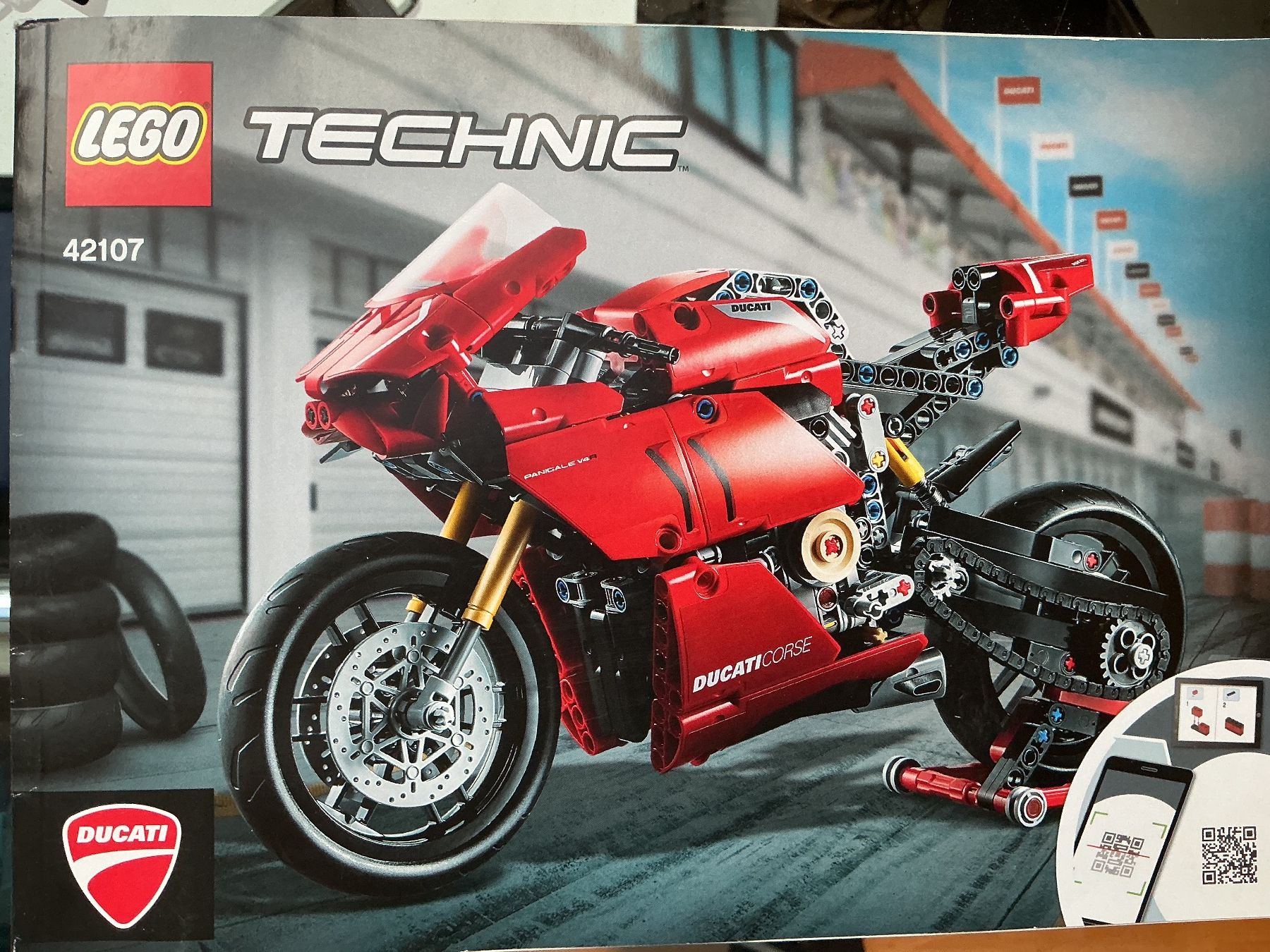 Technics Kit di costruzioni: LEGO Technic Ducati Panigale V4 R 42107 – Usato da Biel-Benken BL venduto da Cold334