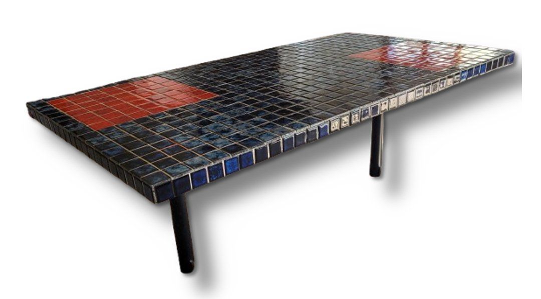 Tavoli: Vintage Coffee Table Schweizer Fabrikat "Franz Minet" – Usato da Wohlen AG venduto da 1000-Ideen