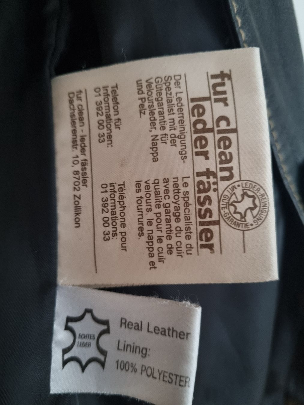 Vestes: Leder Blazer Jacke Leonardo – D'occasion à Basel par lioness71 3