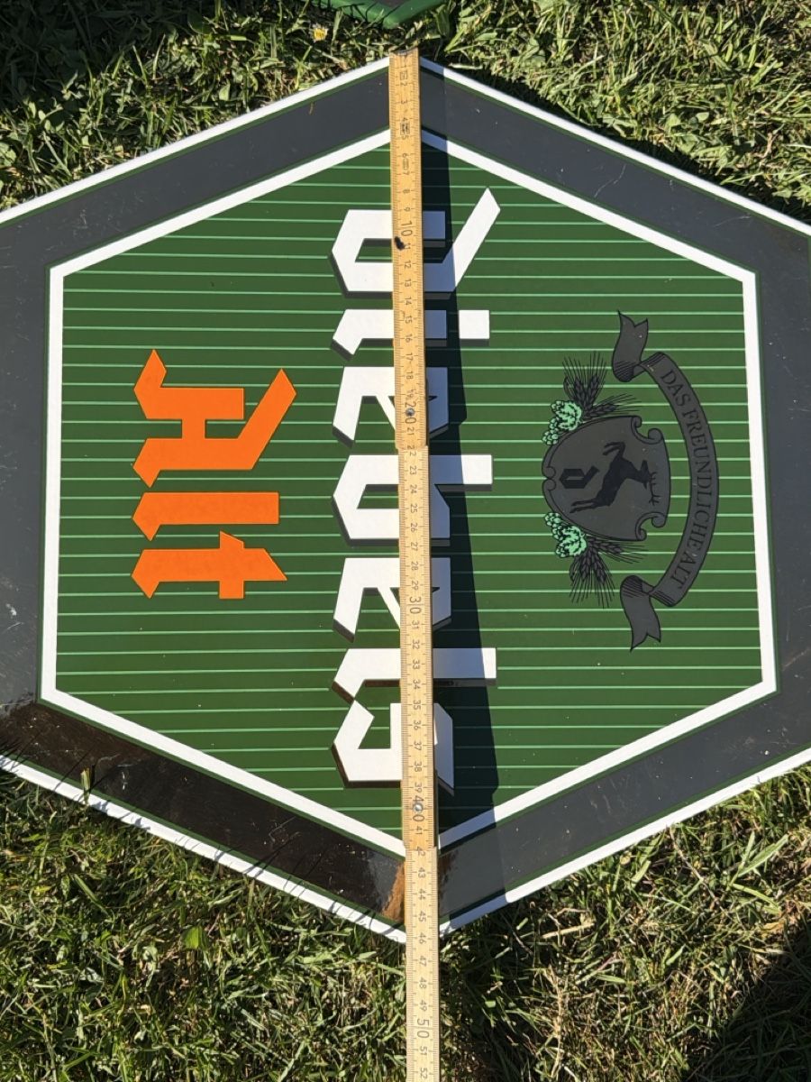 Insegne: 2 Stk Emailschild Diebels ALT Bier Emailschilder – Usato da Deitingen venduto da Himhip 5