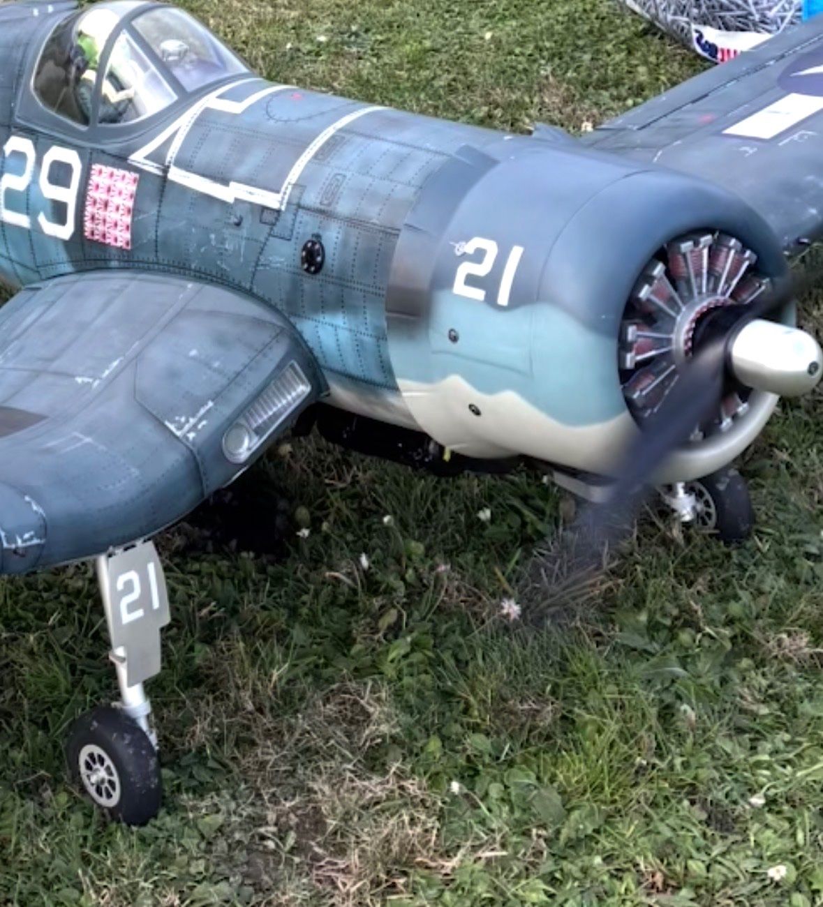 RC Modellbau: Train d’atterrissage 90° électrique et roulette de queue – Gebraucht aus Genève von Sabgoblin 3