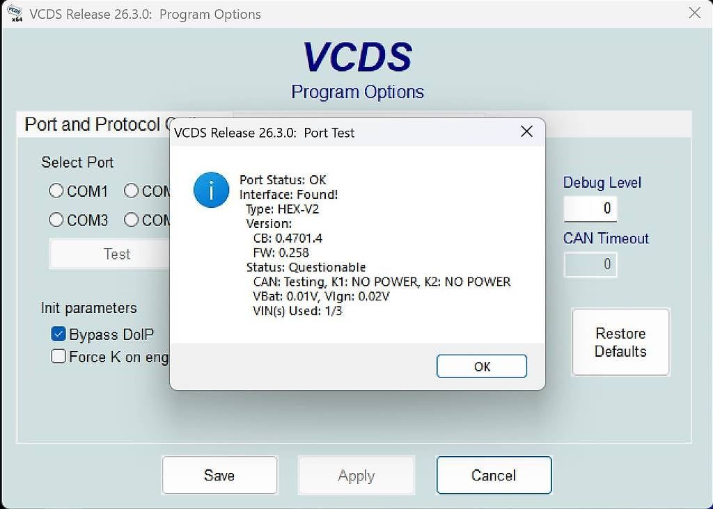 Misurare: Original VCDS HEX V2 Ross Tech - 2 VIN Diagnostic Cable VAG – Usato da Horgen venduto da peterp 2