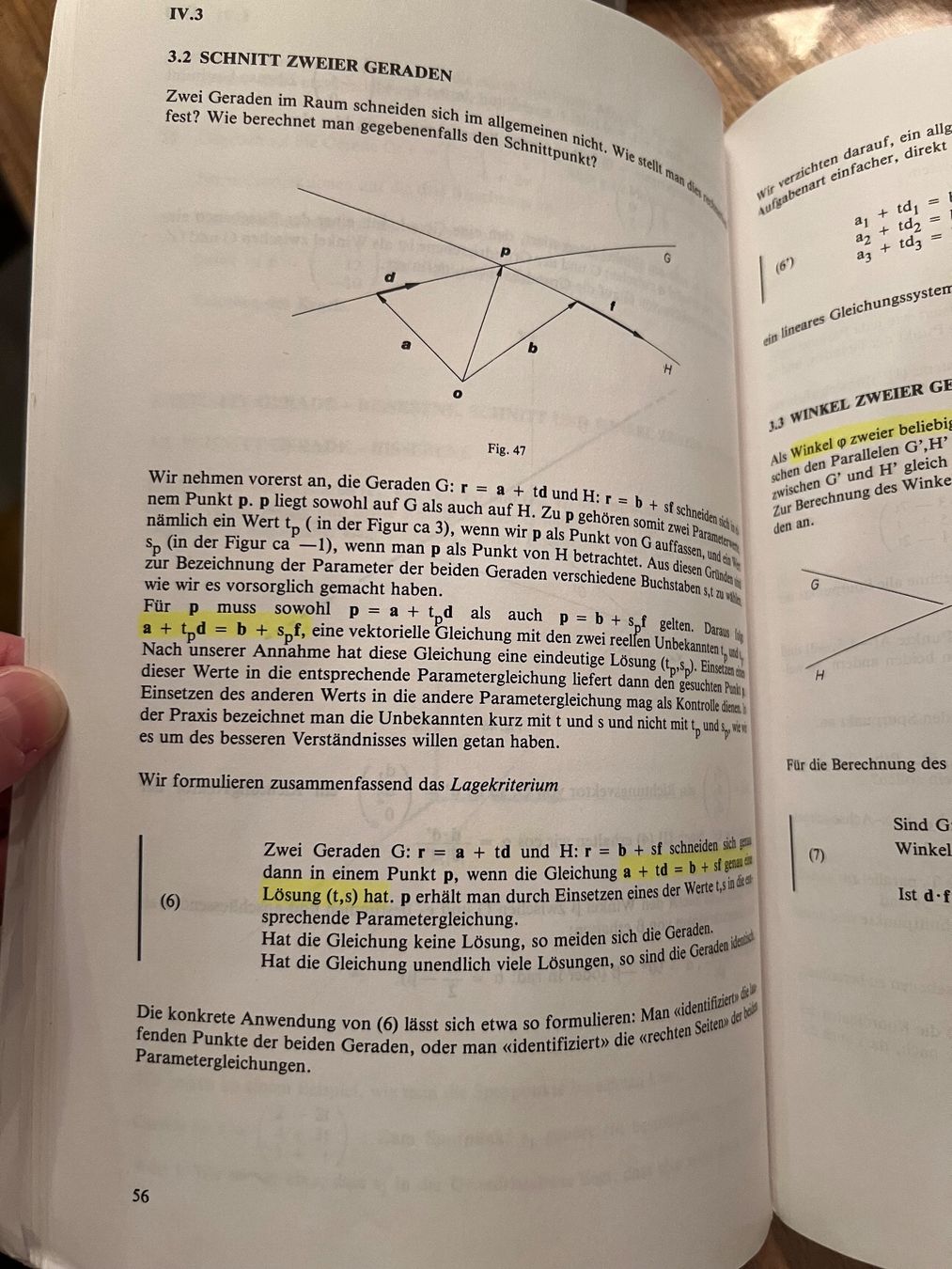 Bücher: Vektorgeometrie - Binz/Friedli – Gebraucht aus Veltheim AG von kronecker 1