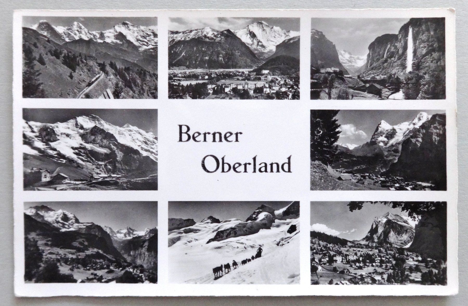 Ansichtskarten: Berner Oberland – Gebraucht aus Fétigny von Billy2miny