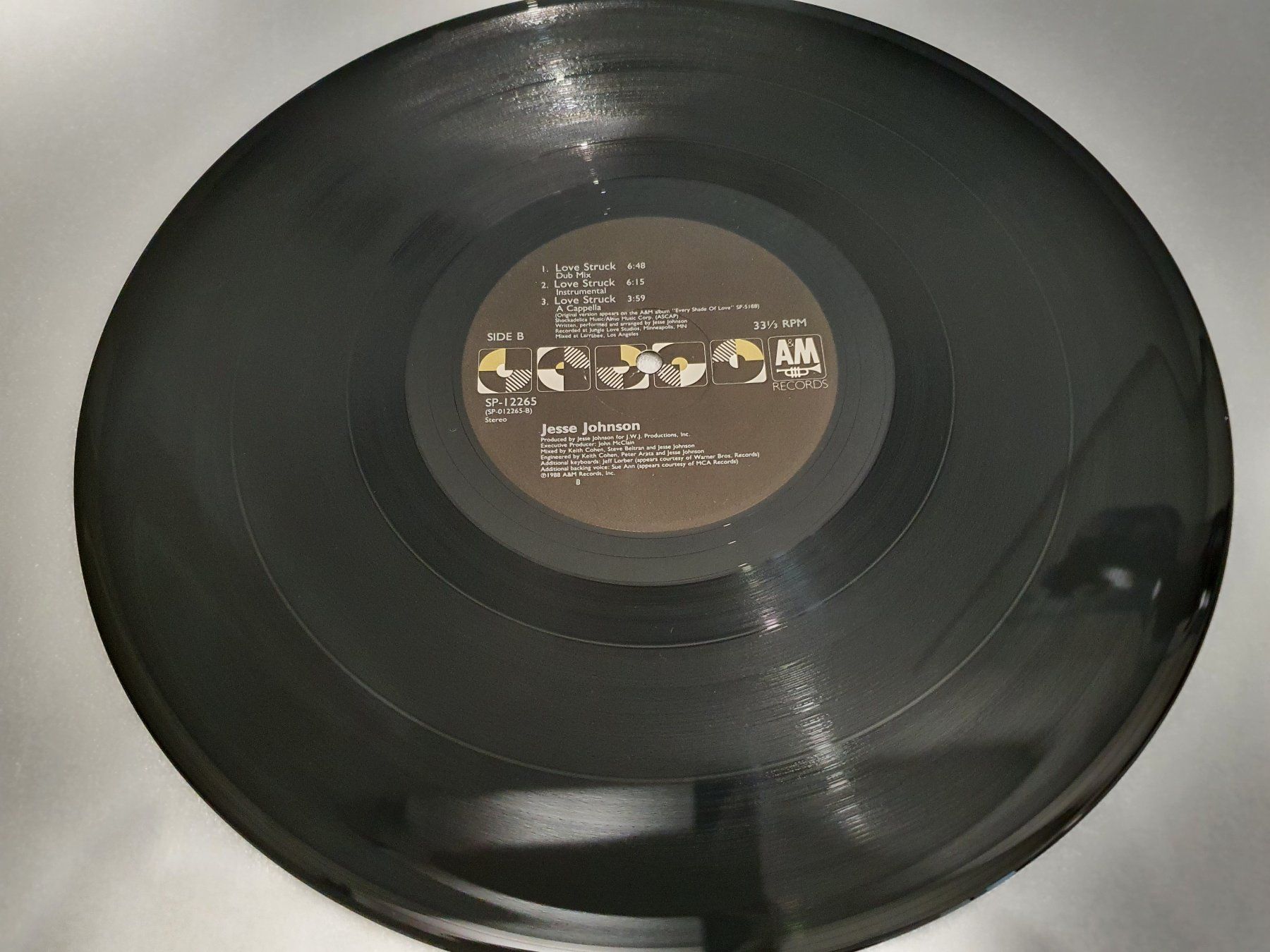 Dischi in vinile: Jesse Johnson – Love Struck – Usato da Uster venduto da Vinyl-Leidenschaft 4