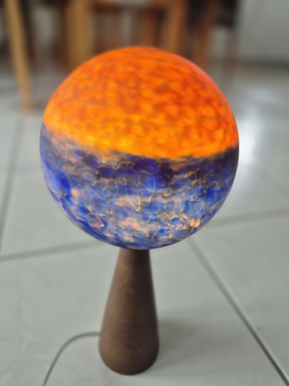 Lampade: 60er 70er Jahre Lampe – Usato da Hausen AG venduto da Menzian 1