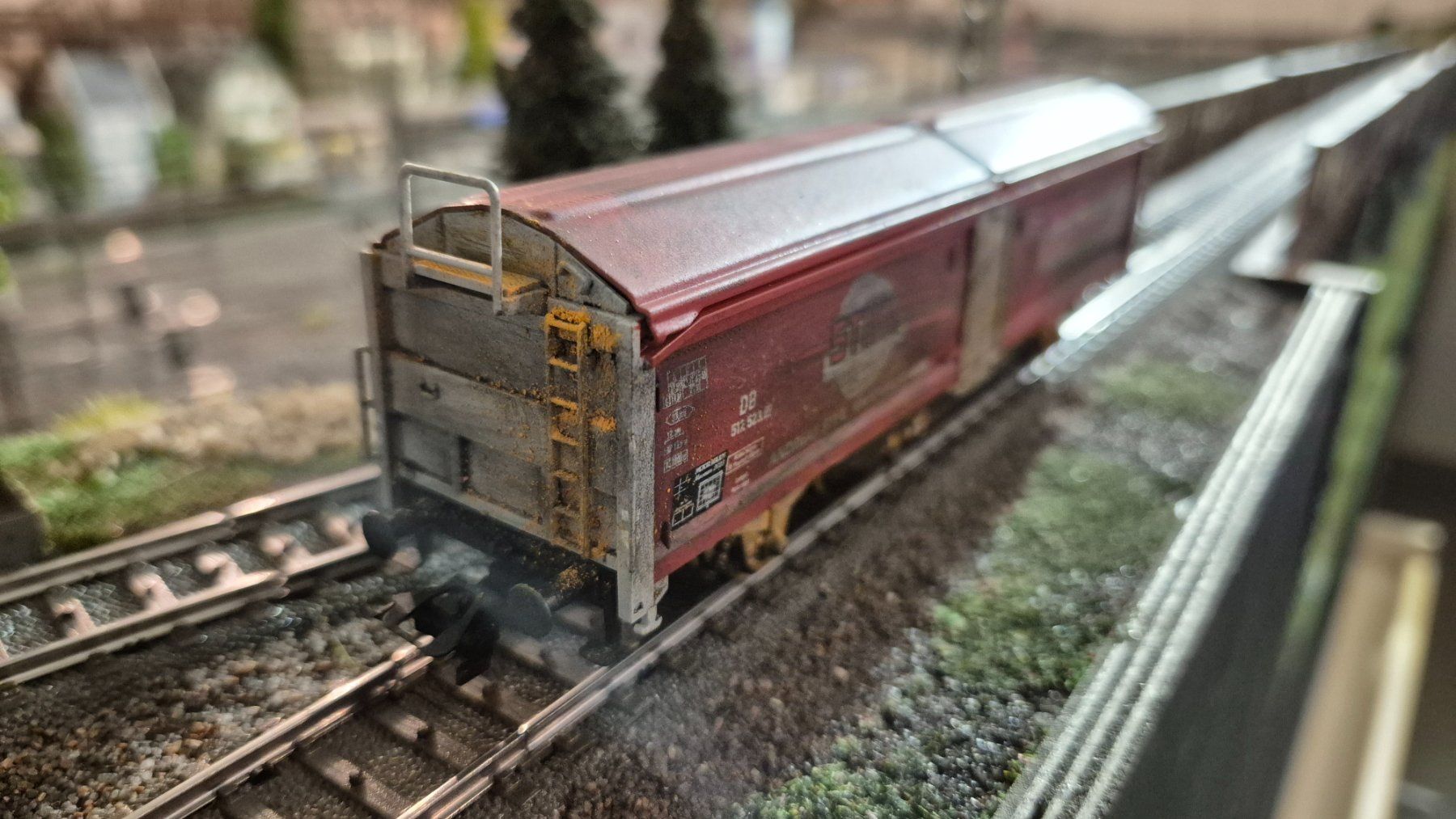 Märklin Modellini di ferrovie: Märklin 48123 Güterwagen Stiel – Usato da Dübendorf venduto da Aki1965 3
