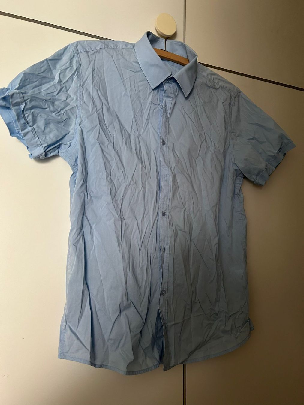 Chemises: Camicia azzurra Enos Jeans tg.XL – D'occasion à Melano par H-Sara