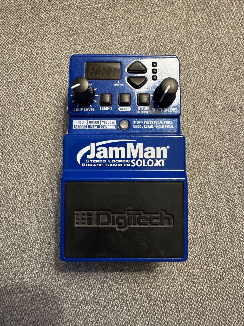Strumenti musicali: DigiTech JamMan Solo XT Guitar Looper pedal – Usato da Zürich venduto da pie_jx8x