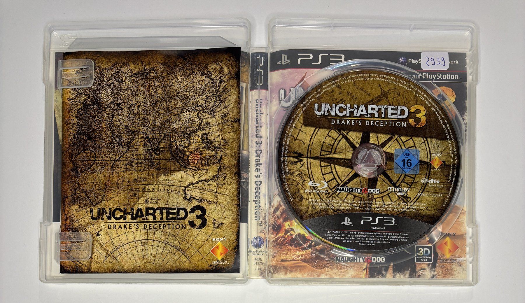 Giochi: PS3 - Uncharted 3: Drake's Deception – Usato da Allschwil venduto da Bullach 1