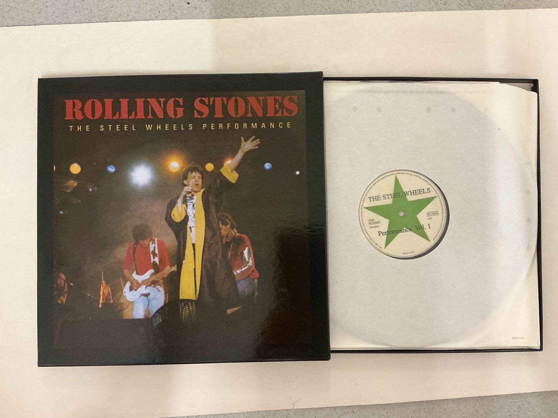 Schallplatten: Rolling Stones 3-LP BOX - Steel Wheels Performance – Gebraucht aus Winterthur von Tumko_7_Vinyl