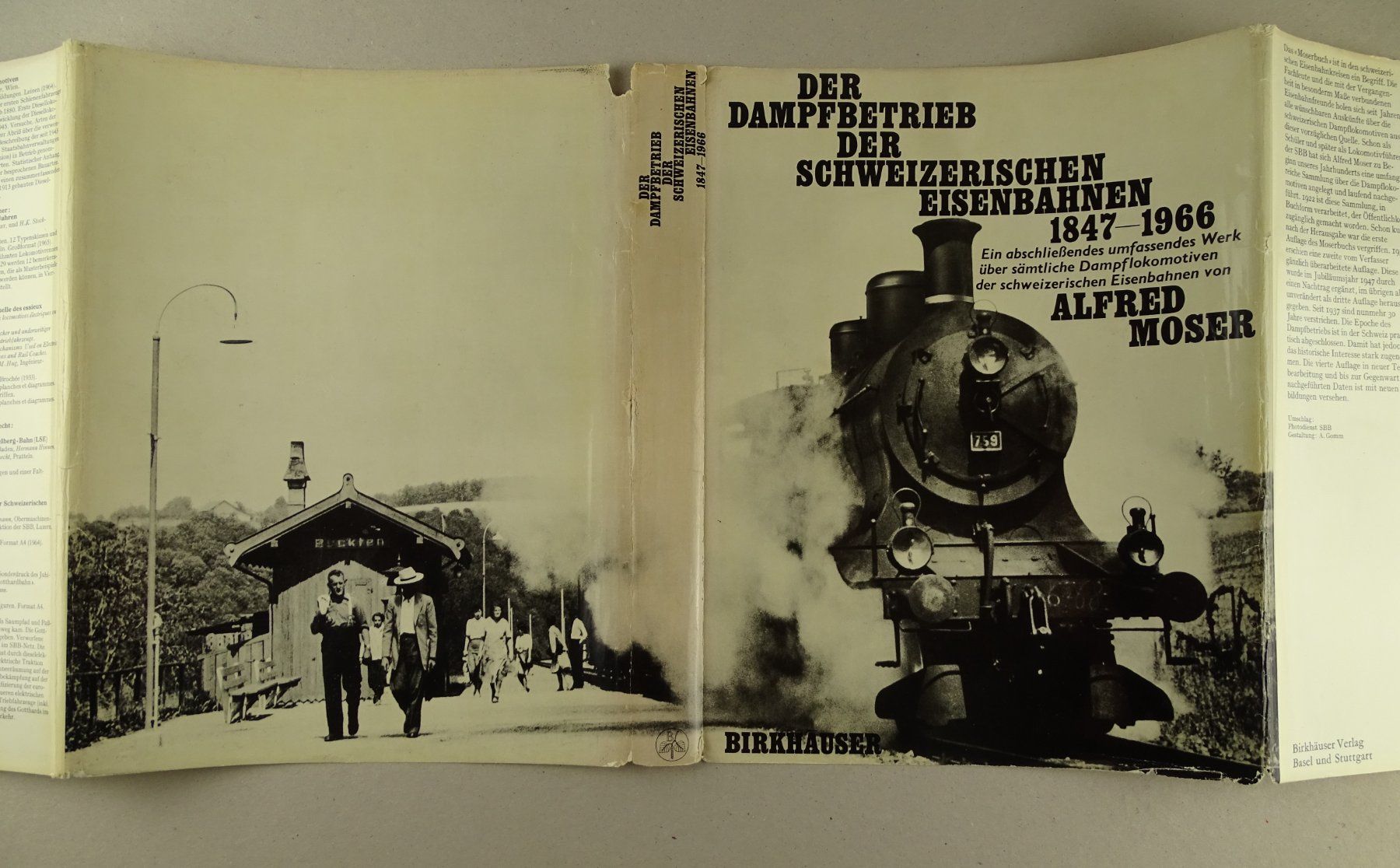 Libri: DER DAMPFBETRIEB DER SCHWEIZERISCHEN EISENBAHNEN 1847-1966 – Usato da Grüningen venduto da Kartensammler 1