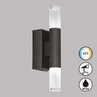 LED Bad Wandleuchte, IP44, 29 cm Höhe