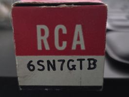 6SN7GTB 400 Volt Versionen Vorverstärkerröhre v. Röhrenamp