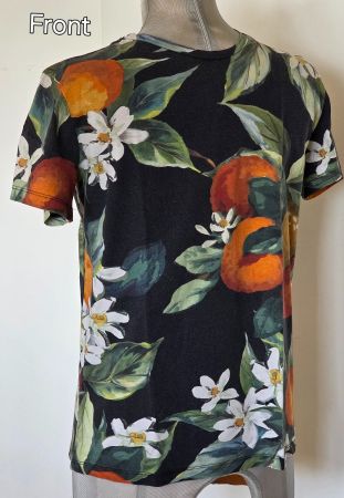 XS 44/46 H&M MEN (164/176 Boy) fruchtig florales T-Shirt