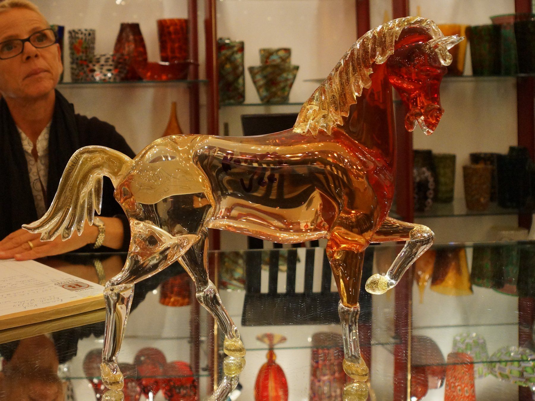 Sculture & Statue: Pferd Murano Skulptur – Nuovo (secondo la descrizione) da Holderbank AG venduto da Gute-Artikel 8
