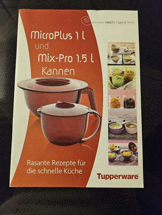 Tupperware Rezeptheft MicroPlus & Mix-Pro (Gebraucht) in Cham für CHF 1 ...