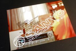 Original Katalog SANYO 2000 & 4000er - Serie, um 1975