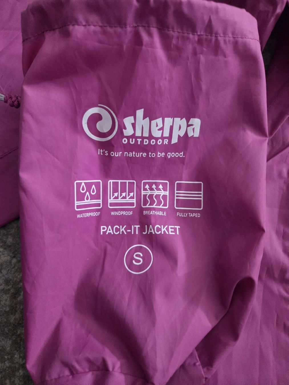 Sherpa Jacken: Sherpa Pack-it Jacke – Neu (gemäss Beschreibung) aus Studen BE von nrueesch 1