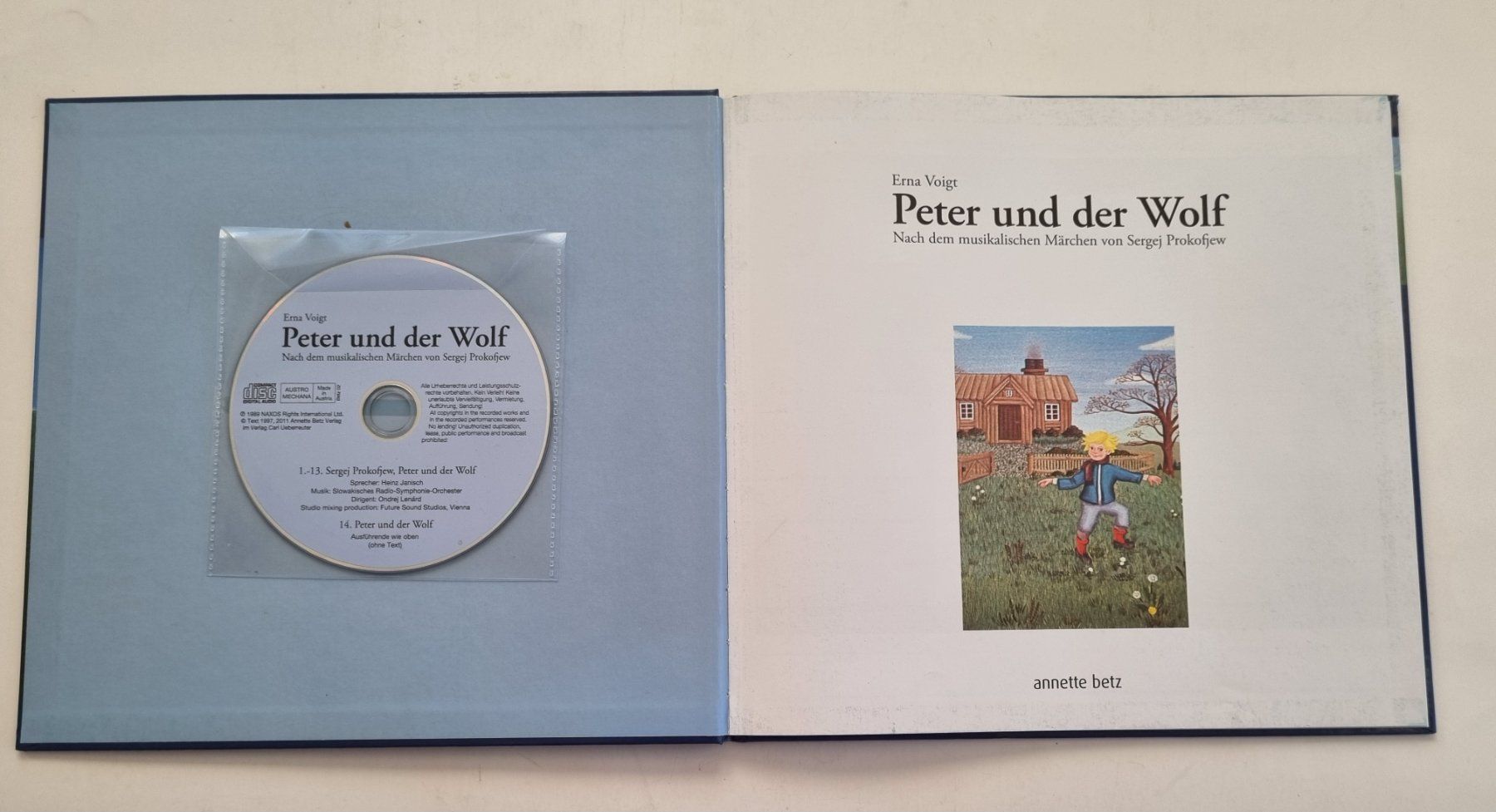 Libri: Peter und der Wolf - Kinderbuch mit CD Prokofjew – Usato da Opfikon venduto da Diversamente 2