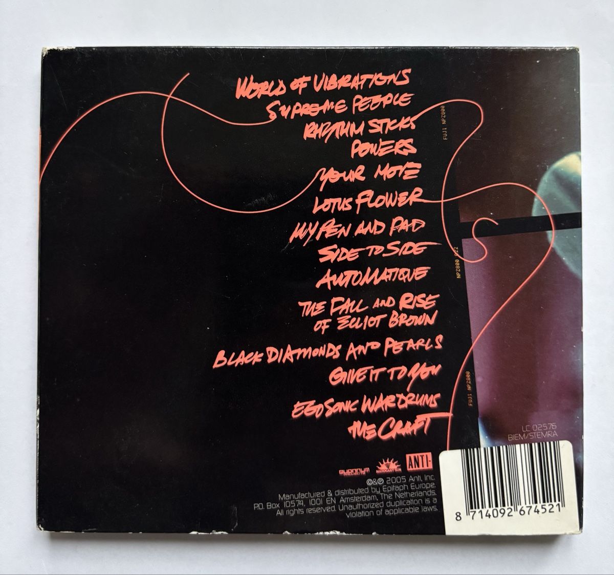 CD: Blackalicious - The Craft CD digipak EX/VG+ – Usato da Neuchâtel venduto da Deivid2 5
