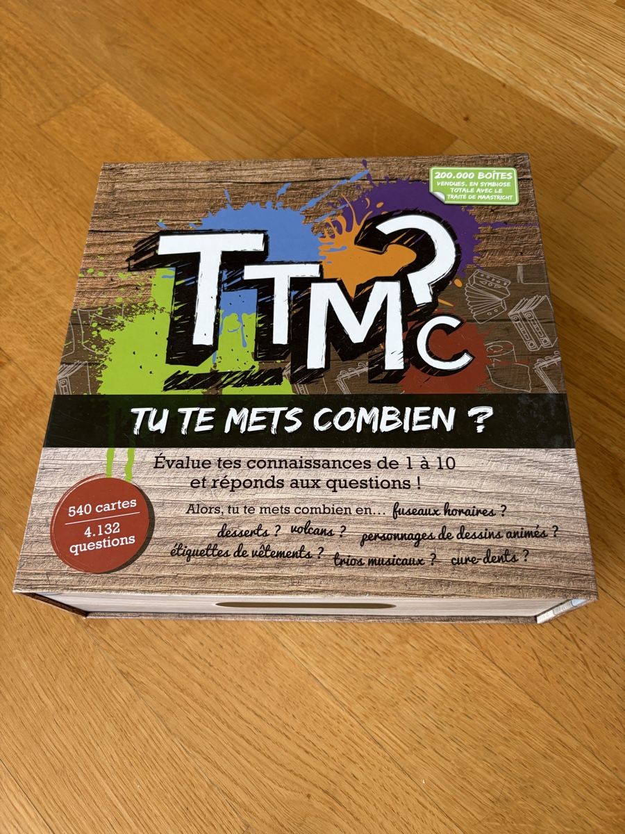Giochi: Jeux de société TTMC  – Usato da Thalwil venduto da mjgarnier