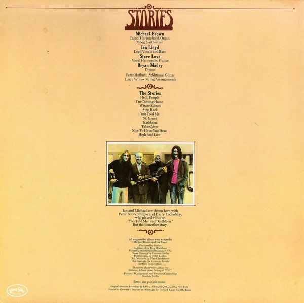 Schallplatten: LP STORIES - Stories | Pop Rock – Gebraucht aus Bettlach von galileo-records 1