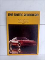 Brochure Chevrolet Corvette 1984 (USA)