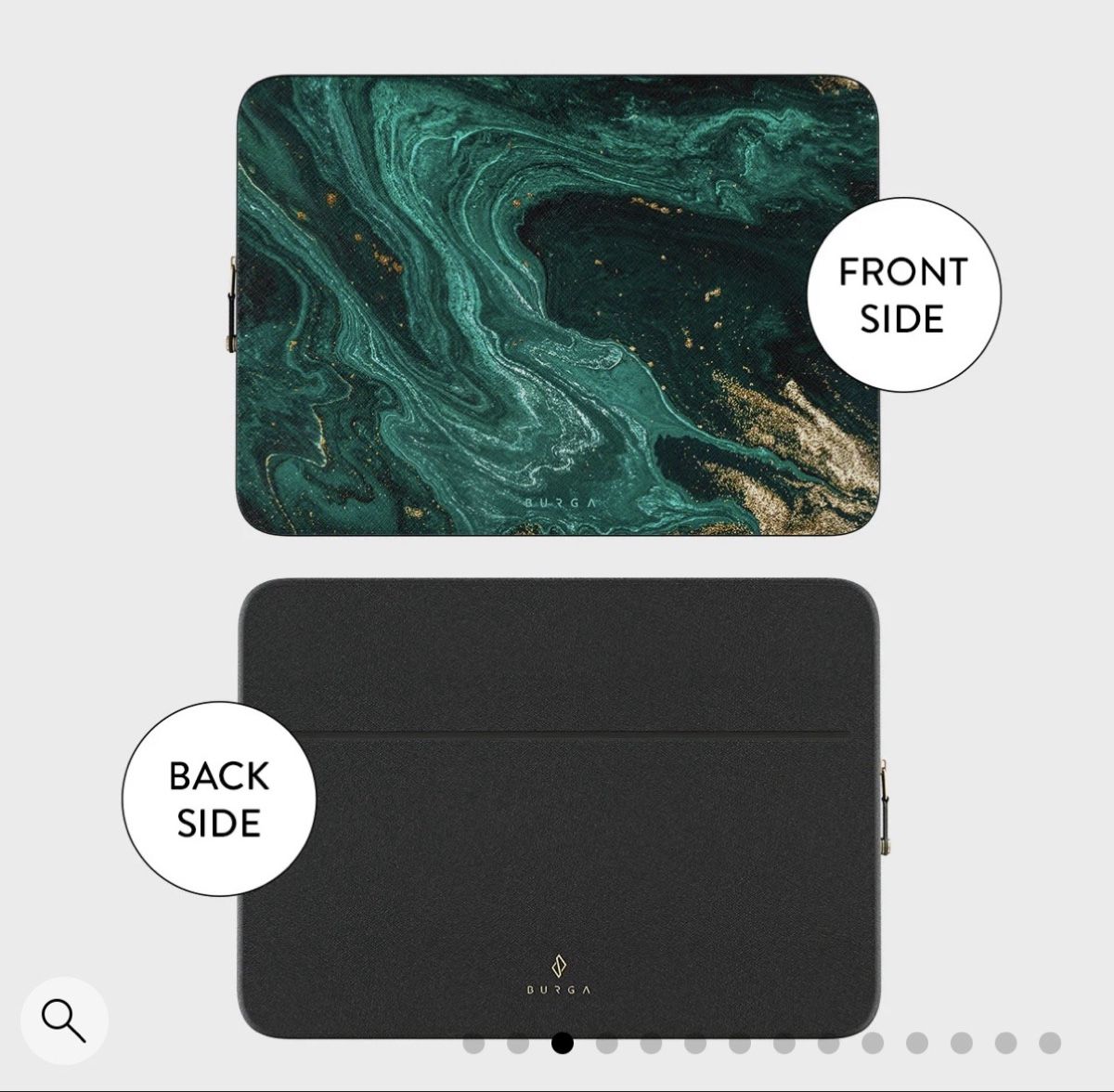 Covers & Borse: BURGA Laptop Sleeve 16'' Emerald Green New – Nuovo (secondo la descrizione) da Zürich venduto da tue_b27k 7