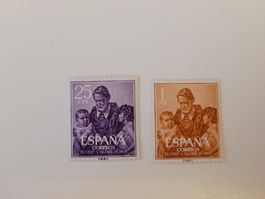 Spanien 1960 St. Vincent Paul mit Falz