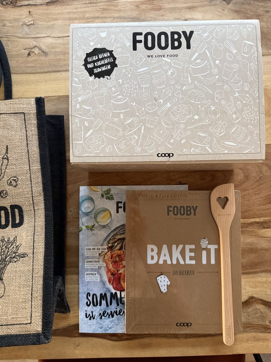 Libri: NEU Fooby Bachbuch, Box, Tasche – Nuovo e nell'imballaggio originale da Zürich venduto da runnerinswitzerland 3